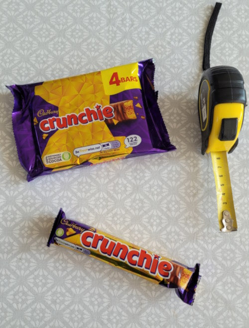 How many standard Crunchies fit into the 4-pack