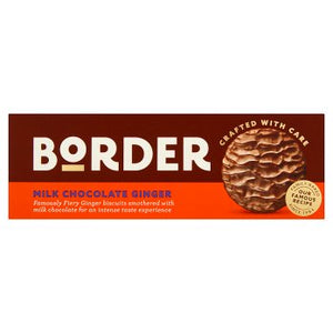 Border Chocolate Ginger Biscuits, 150g