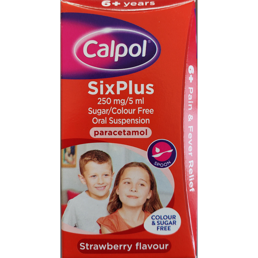 Calpol Six Plus Sugar Free 60ml
