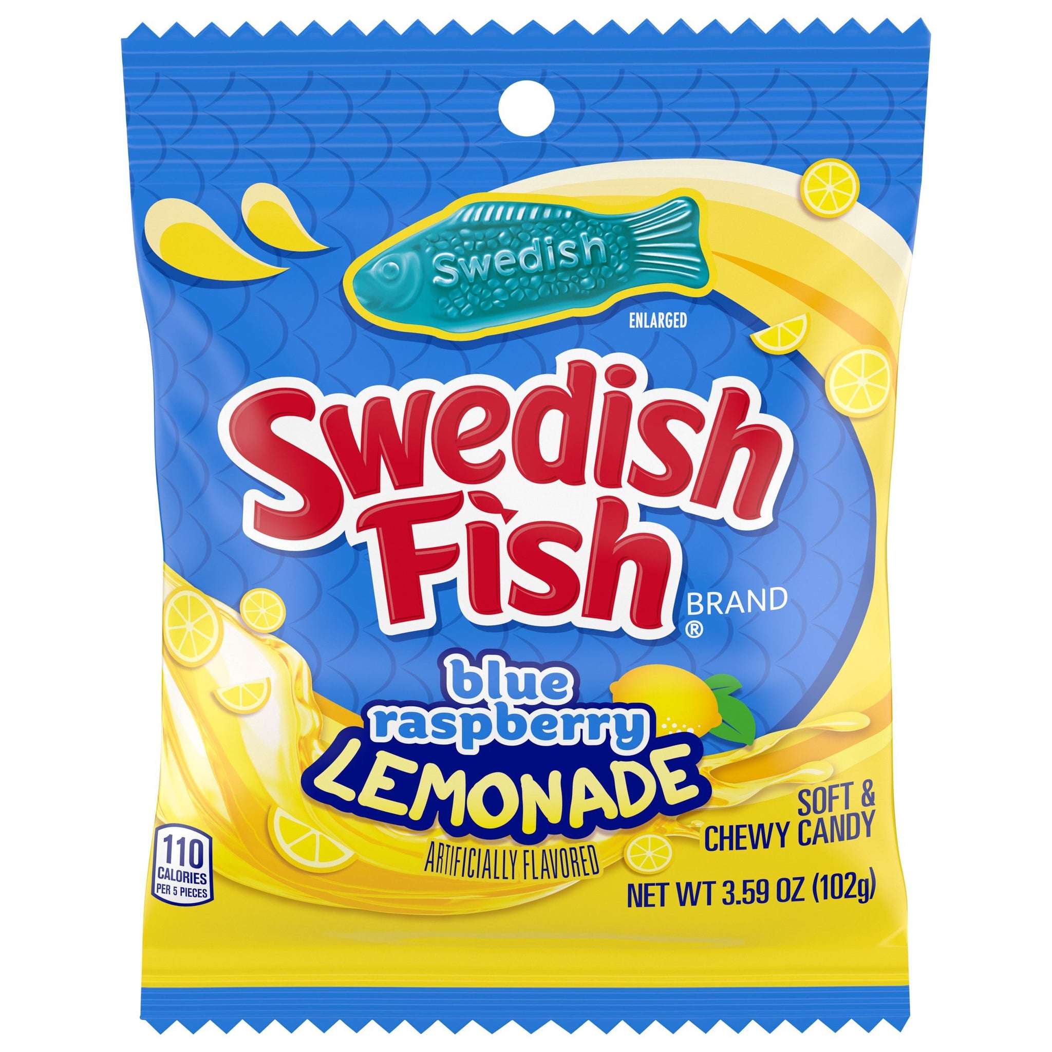 Swedish fish Blue Raspberry Lemonade, 102g