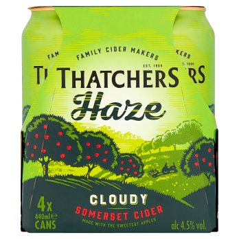 Thatchers Haze Cloudy 4x440ml