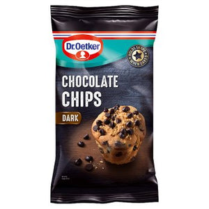 Dr. Oetker Chocolate Chips Extra Dark, 100g