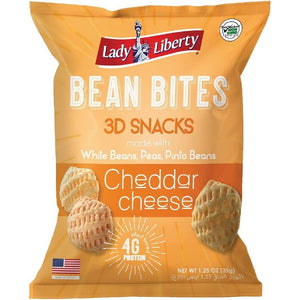 Lady Liberty Bean Bites  Harvest Cheddar Cheese, 85g