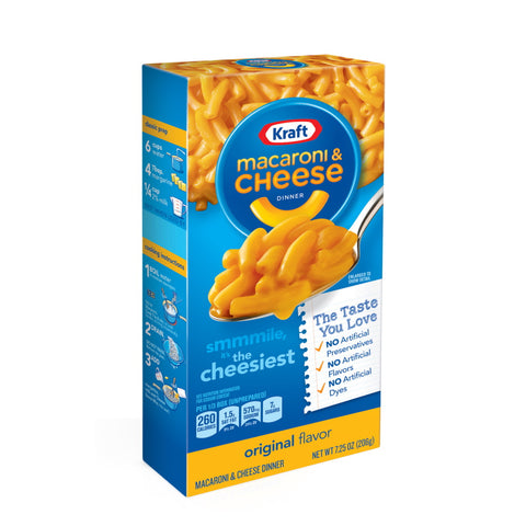 Kraft Macaroni and Cheese, 206g