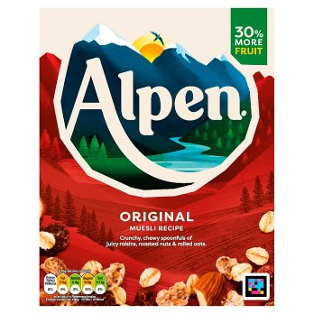 Alpen Original Swiss Recipe Muesli 550g new package