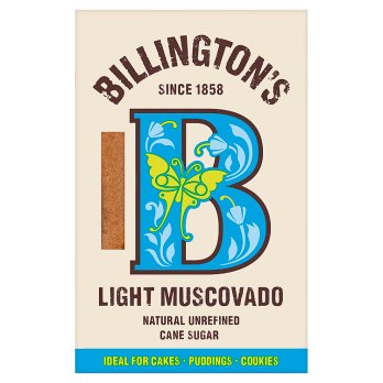 Billington's Light Muscovado Sugar, 500g