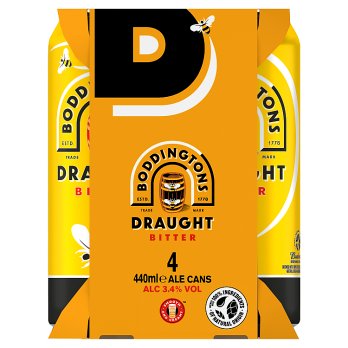 Boddingtons Draught, 3.5pct. 4-pack