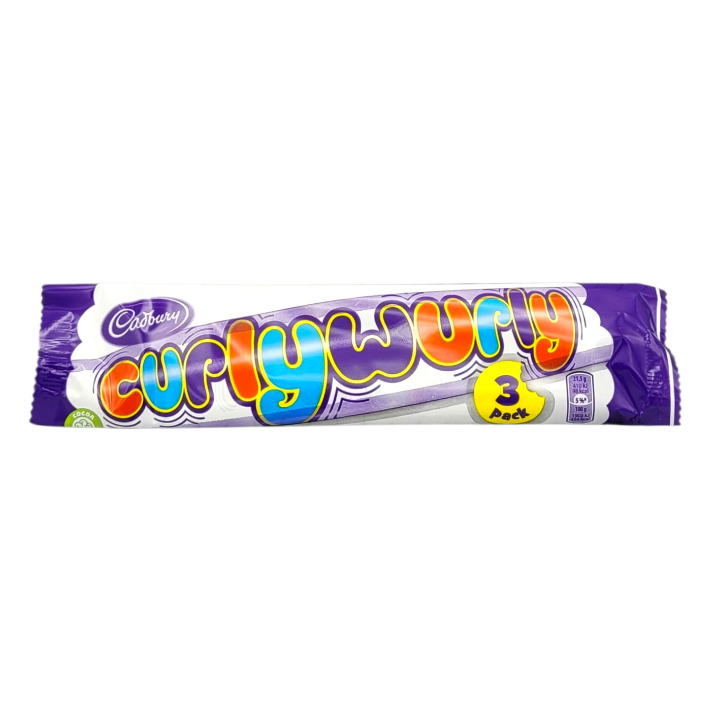 Cadbury Curly-Wurly, 3-pack