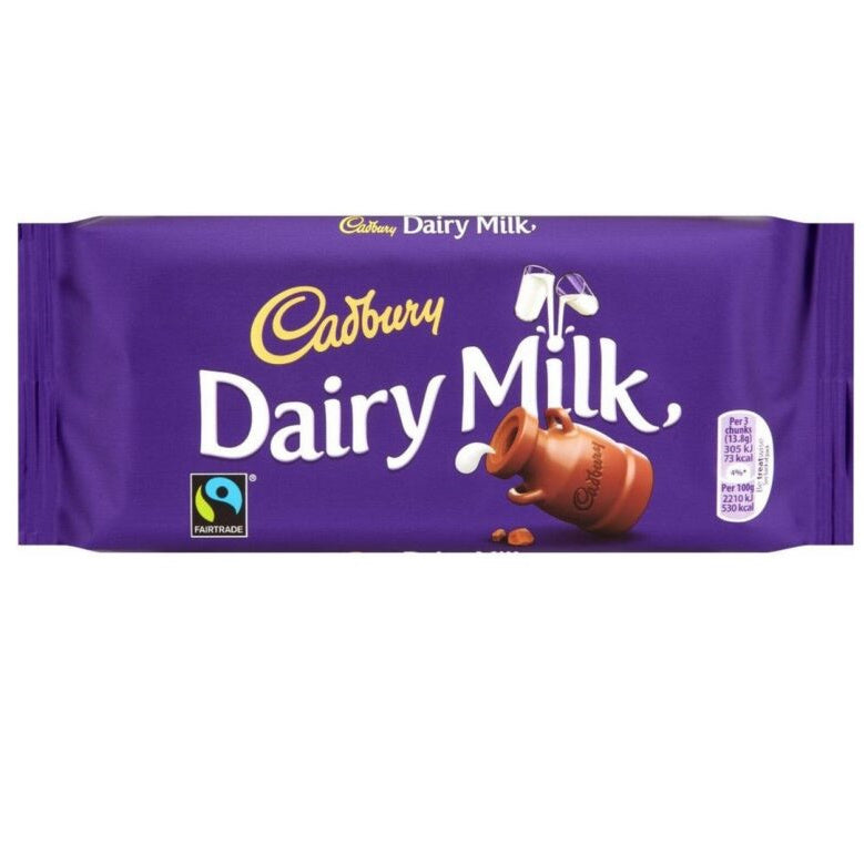 Cadbury Dairy Milk, 110g