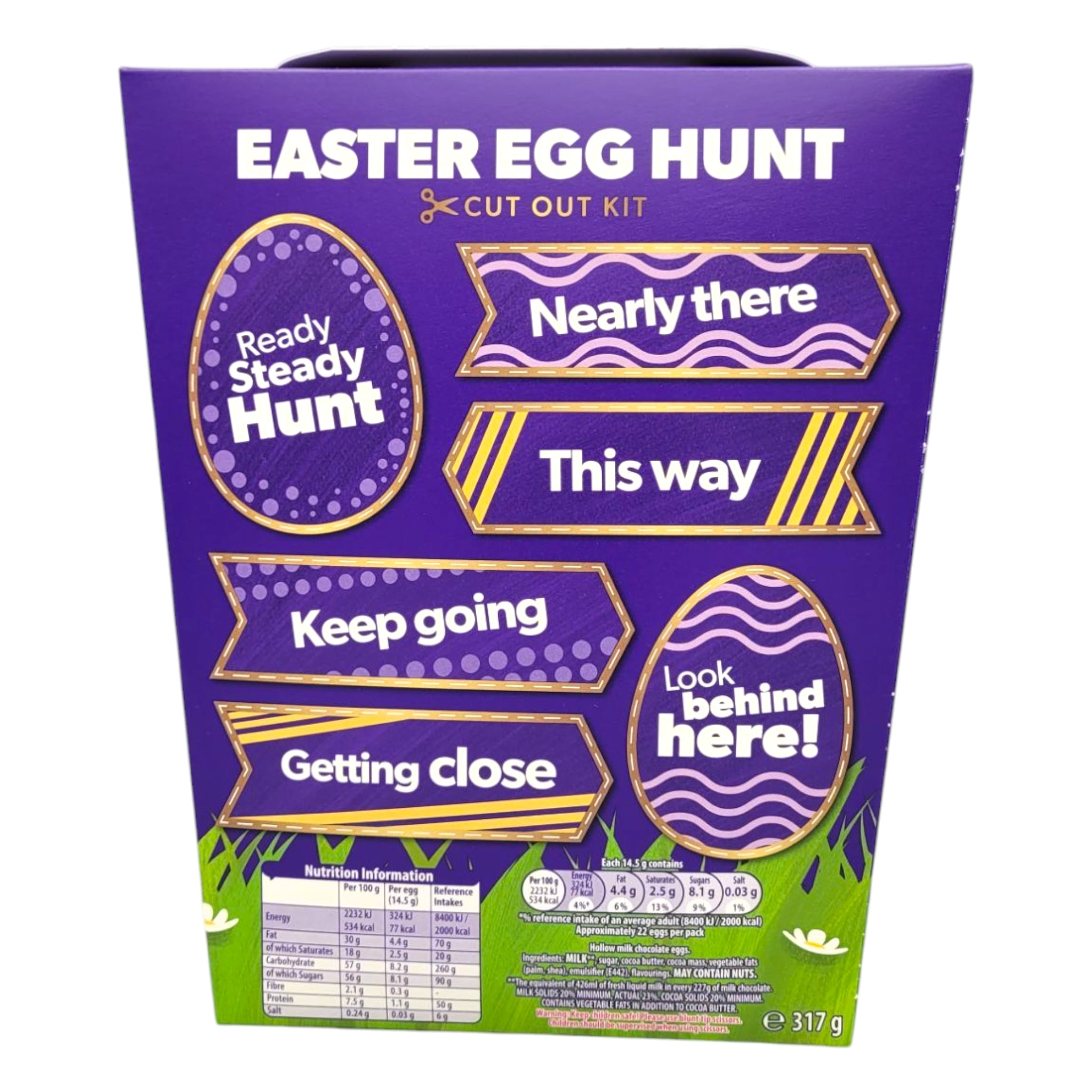 Cadbury Easter Egg Hunt Pack, 317g reverse