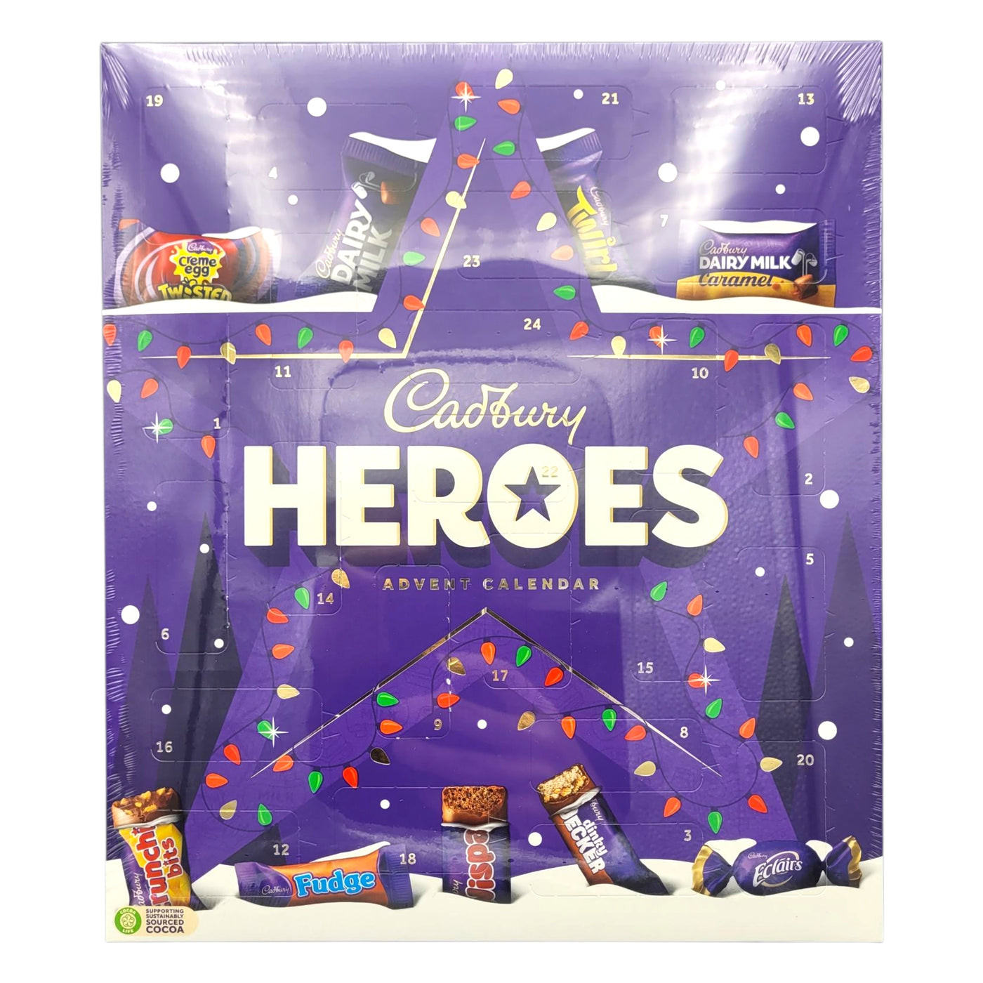 Cadbury Heroes Advent calendar 230g