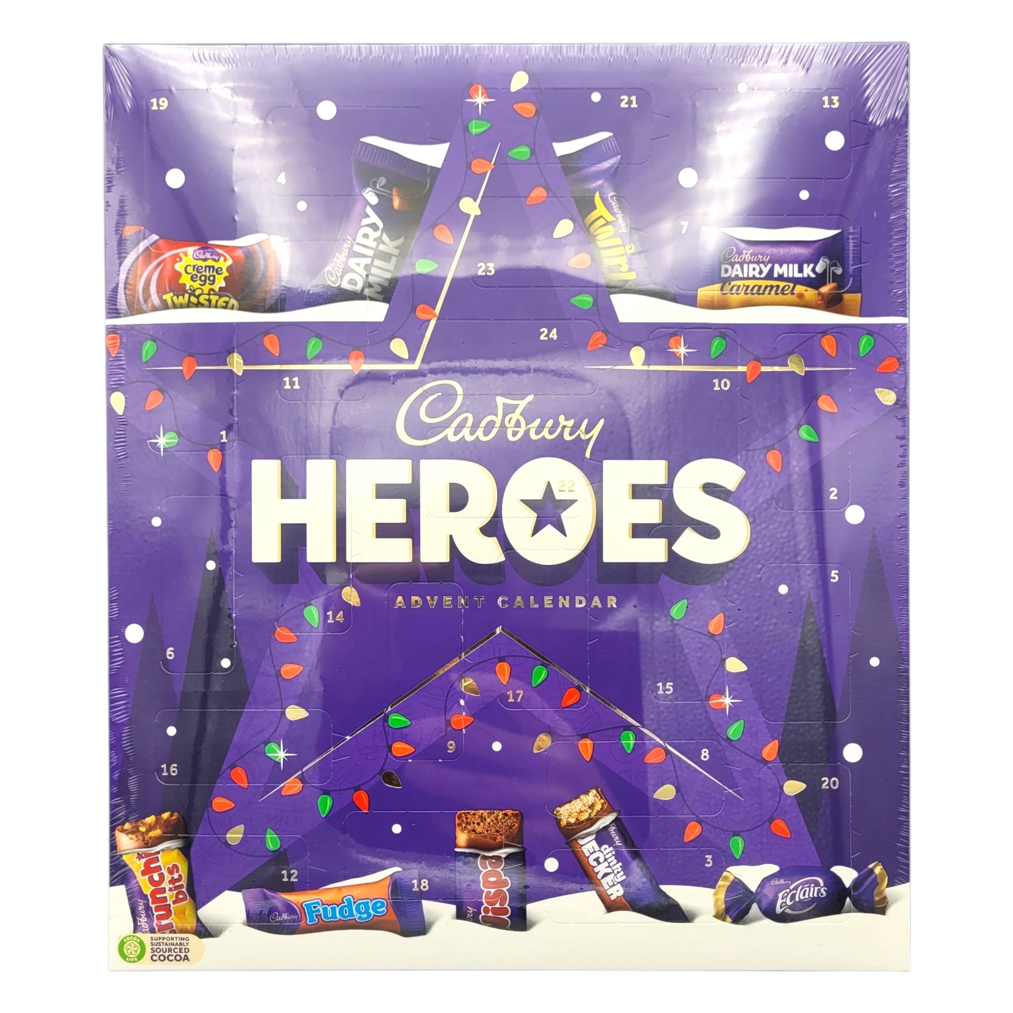 Cadbury Heroes Advent calendar 230g