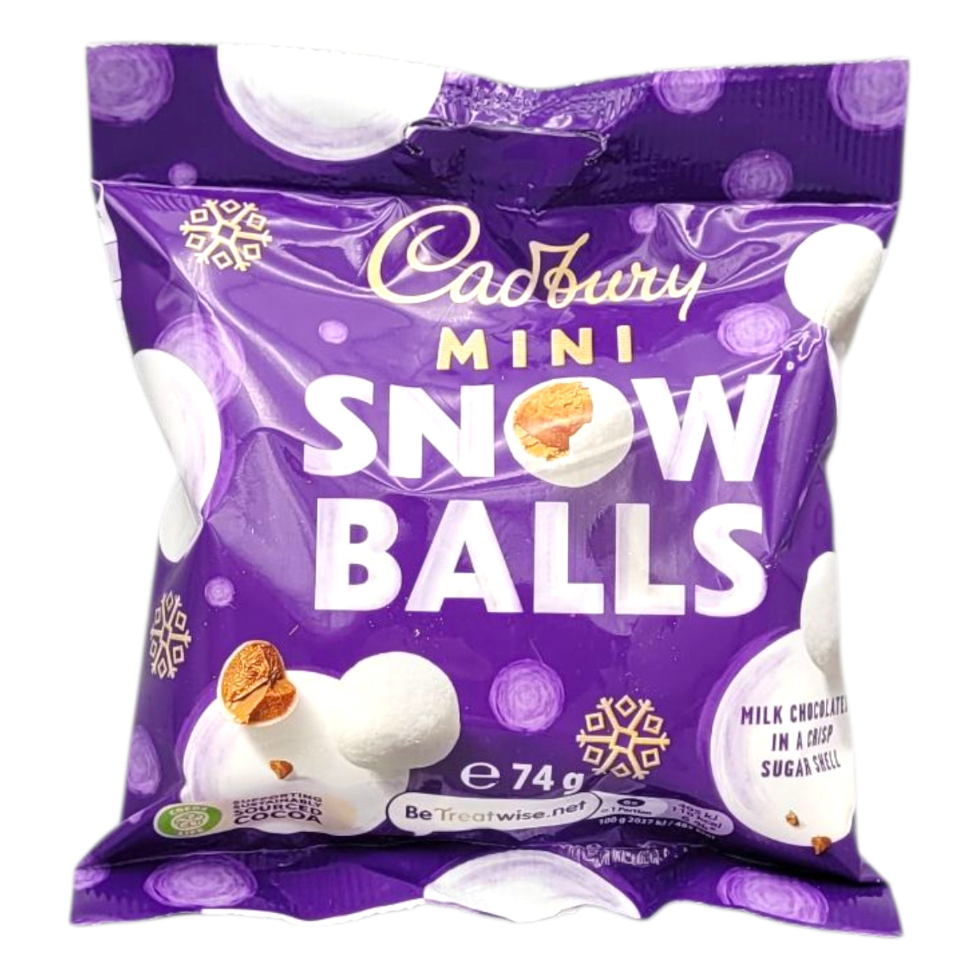 Cadbury Mini Snow Balls 74g