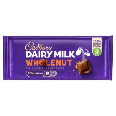 Cadbury Wholenut, 120g