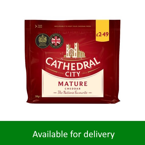 Cathedral City Mature Cheddar, 200g