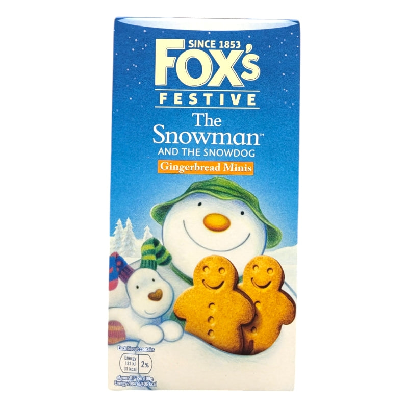 Fox's The Snowman Gingerbread, 100g