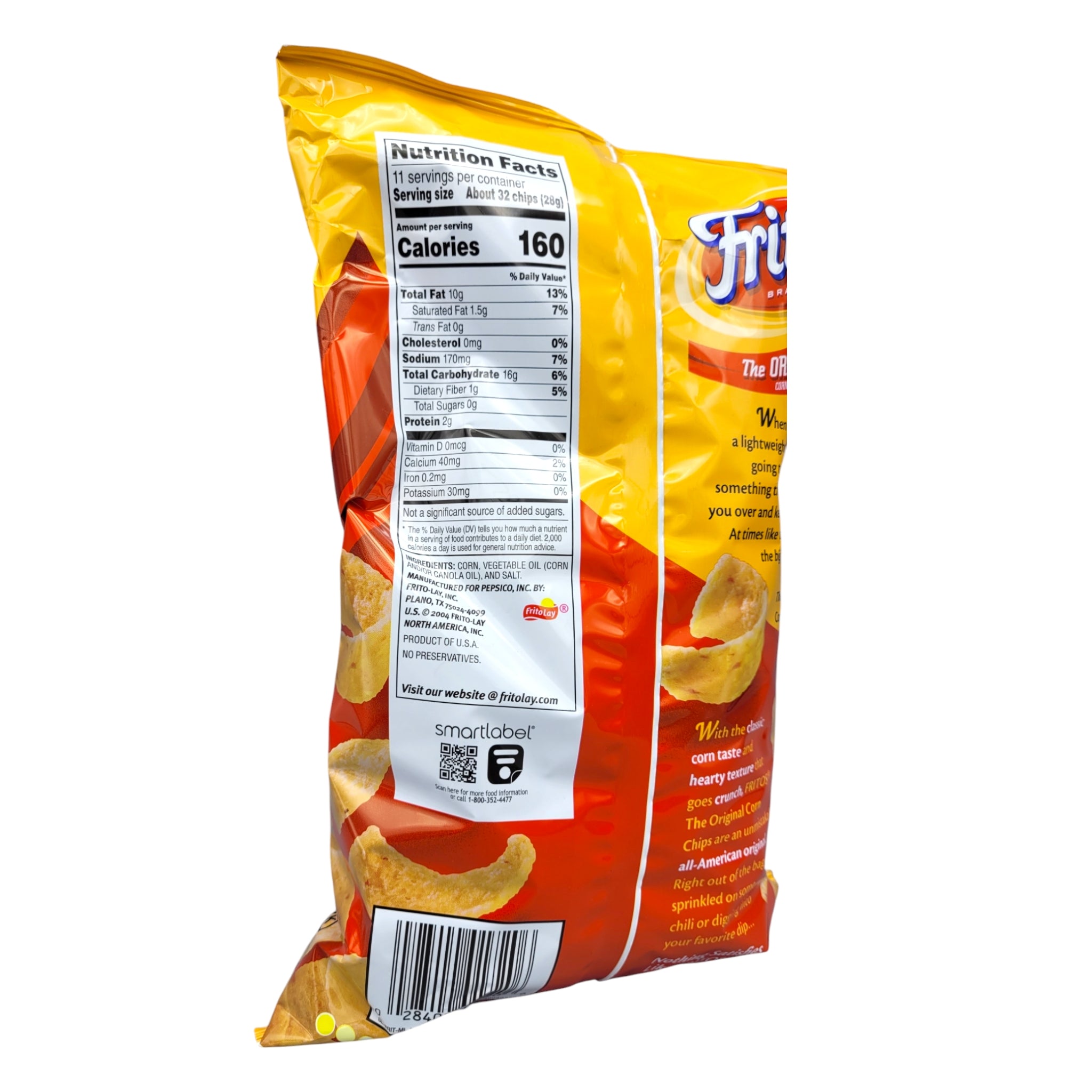 Fritos Original, 311.8g ingredients