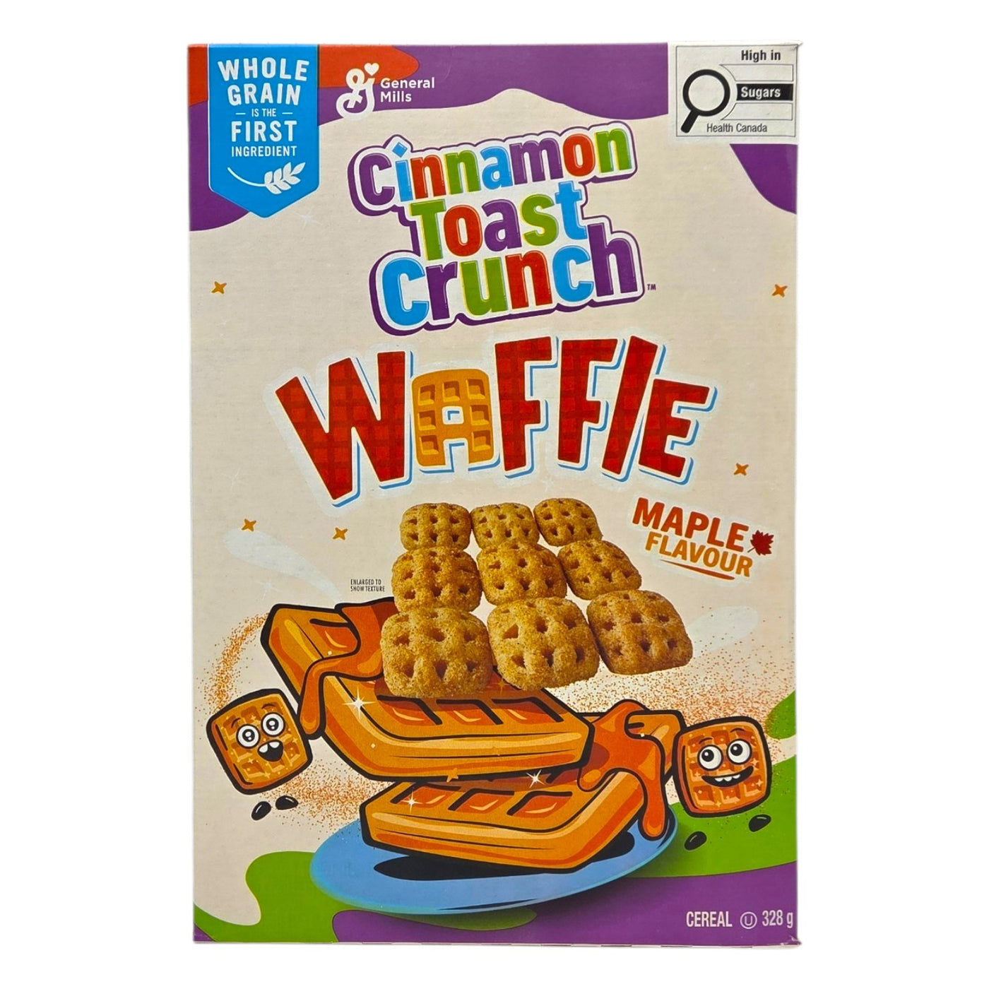 General Mills Cinnamon Toast Crunch Waffle Maple, 328g
