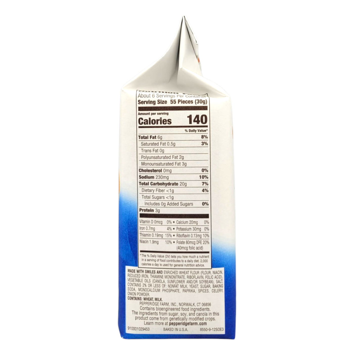 Goldfish Original 187g ingredients