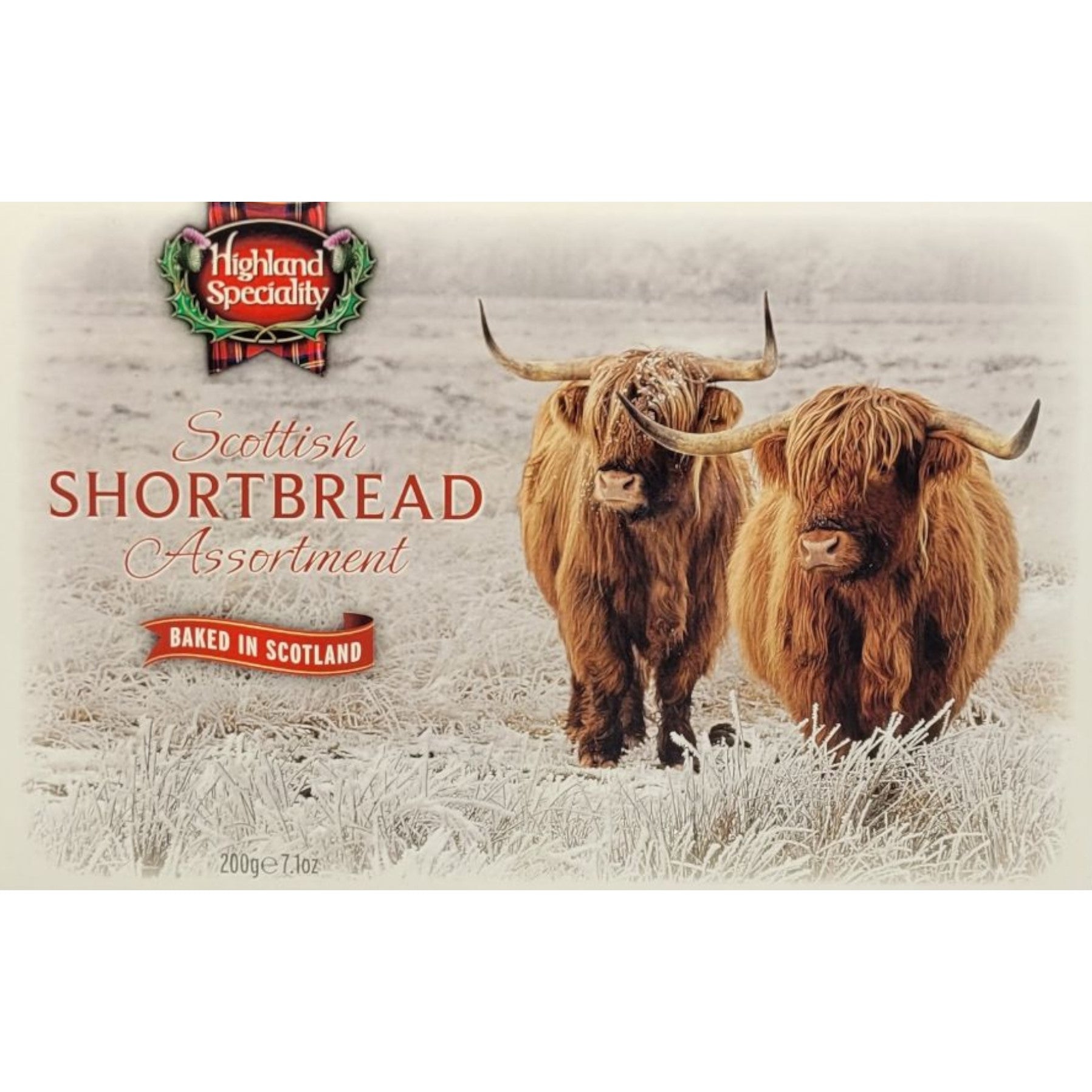 Highland Specialty Cow Shortbread Assortment 200g