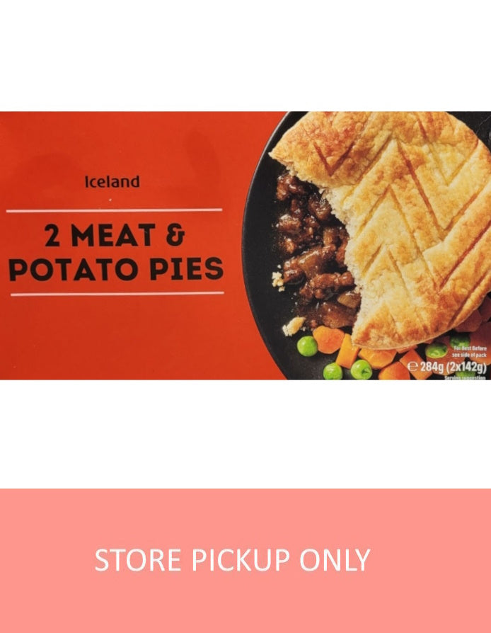 Iceland 2 Pack Meat and Potato Pie