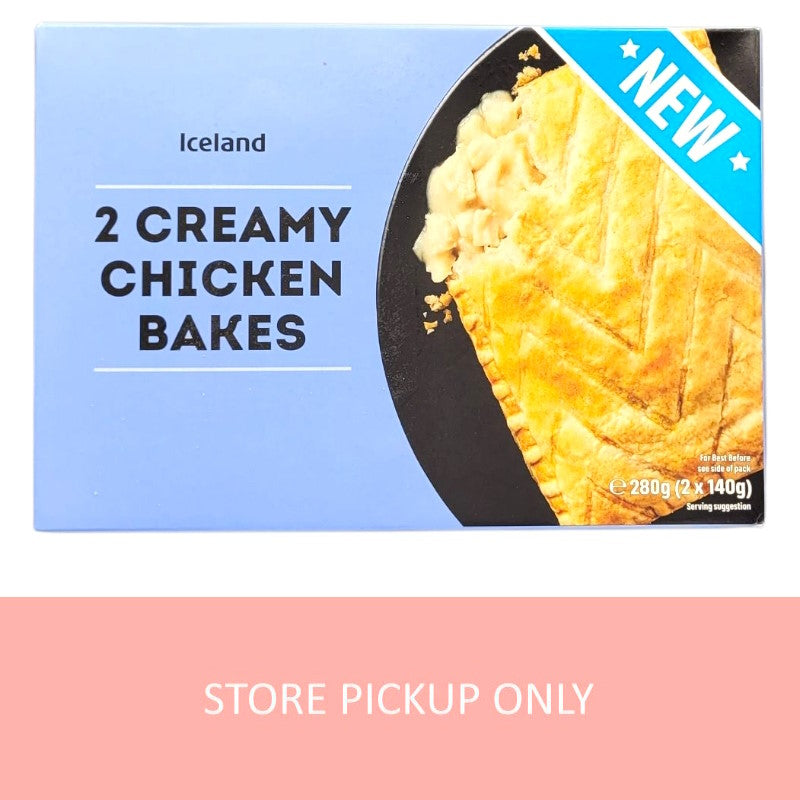 Iceland Creamy Chicken Bakes 2-pack, 280g
