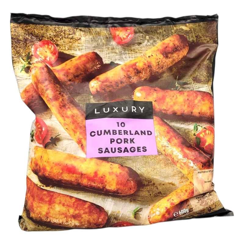 Iceland Luxury 10 Cumberland Pork Sausages