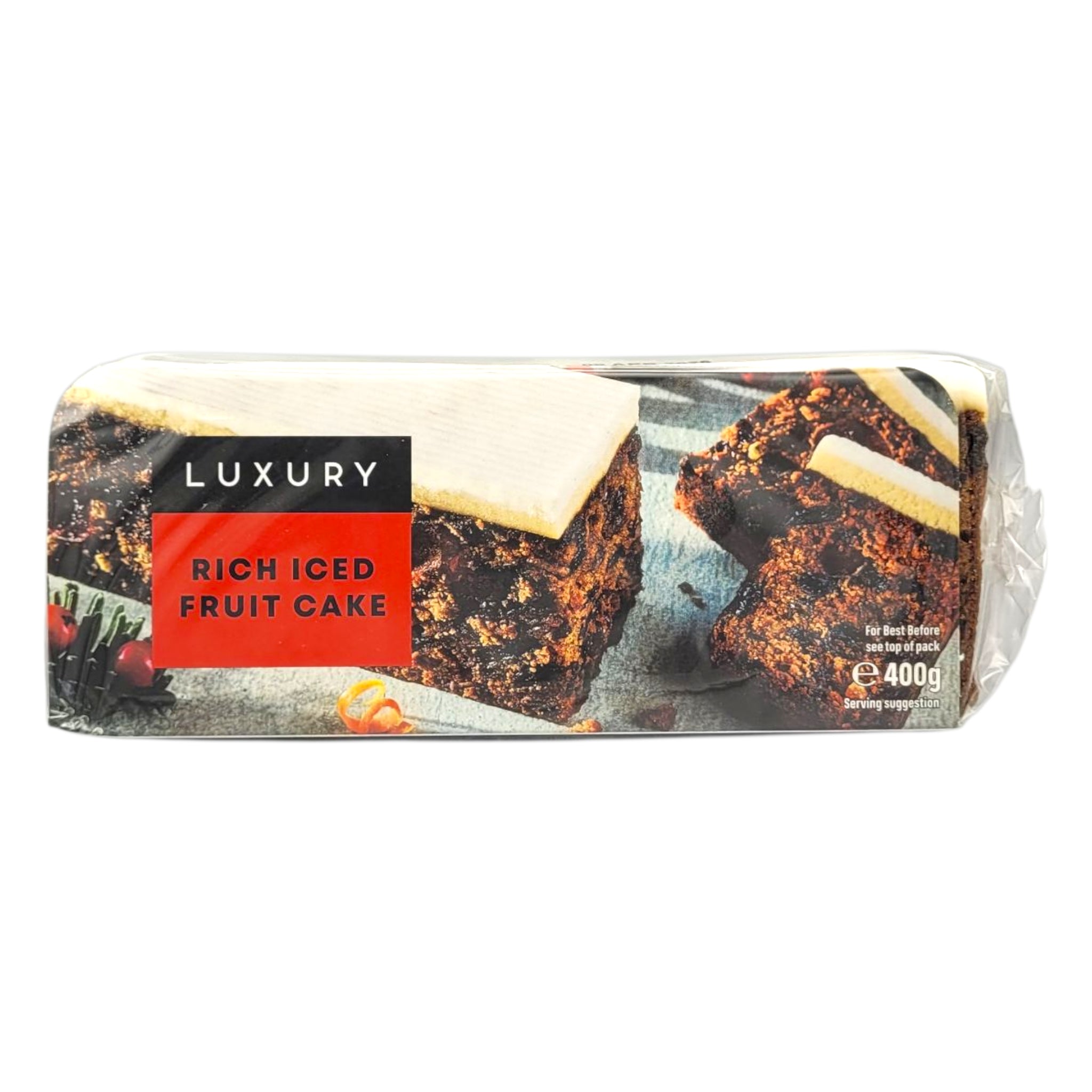 Iceland Luxury Rich Iced Fruit Cake 400g