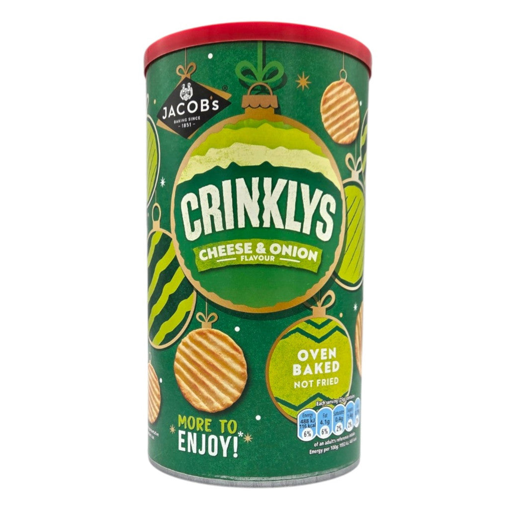 Jacobs Crinklys Cheese and Onion Caddy, 200g