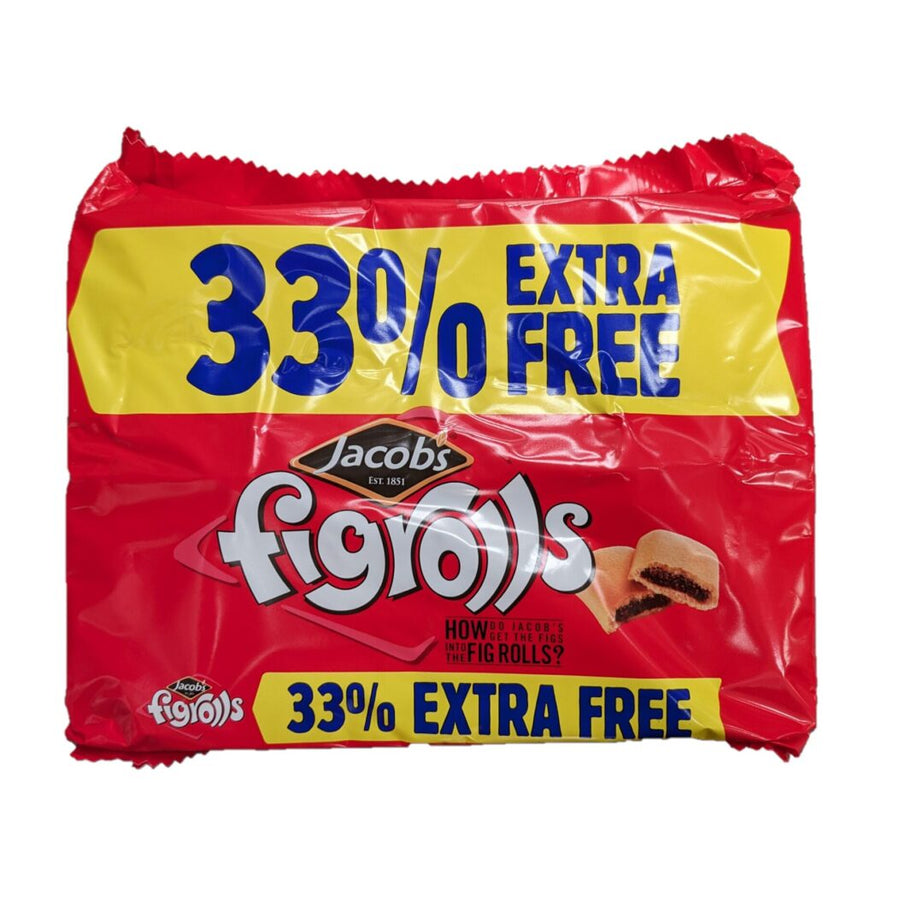 Jacobs Fig Roll 400g 33% Extra Free