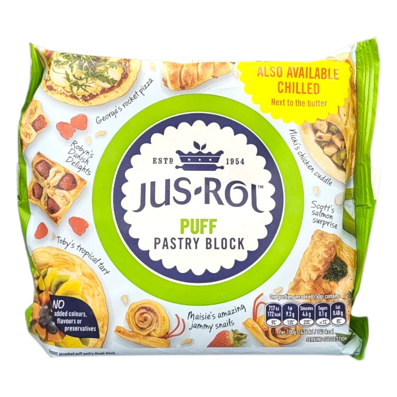 Jus-Rol Puff Pastry Block 500g