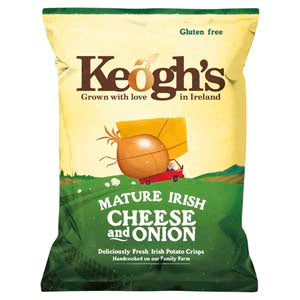 Keogh's Cheese and Onion, 125g