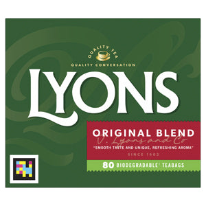 Lyons Original Blend Tea Bags 80