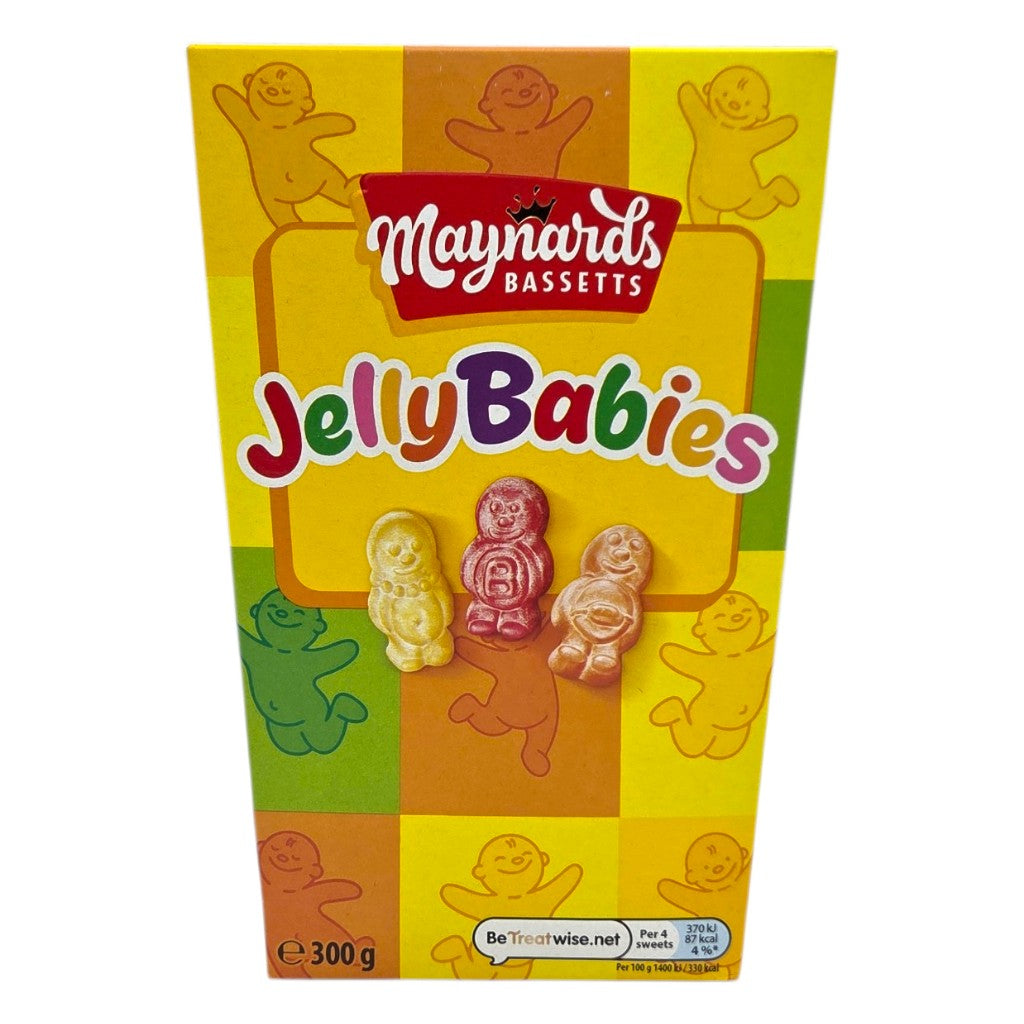 Maynards Bassetts Jelly Babies Carton, 300g