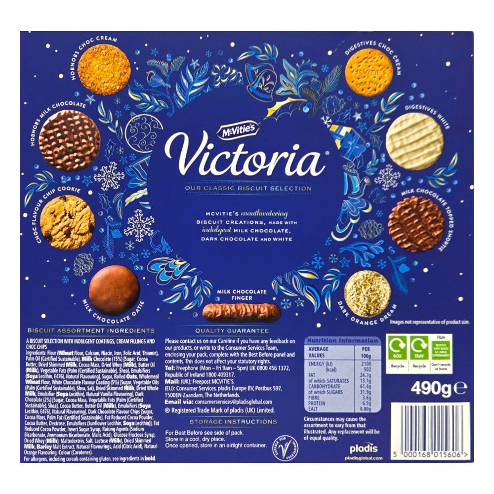 McVitie's Victoria Carton, 490g reverse