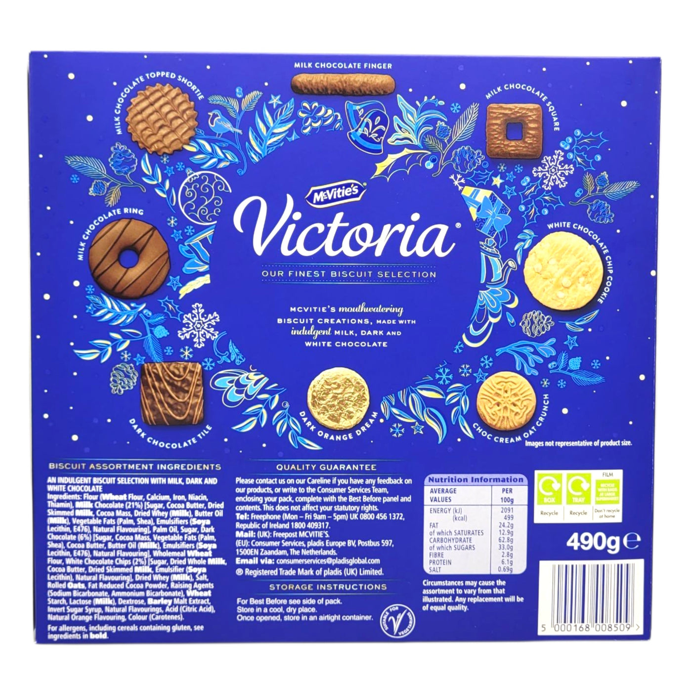 McVitie's Victoria inside view