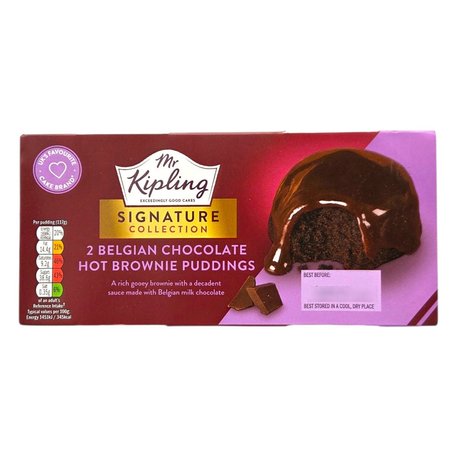 Mr Kipling Signature 2 Hot Brownie puddings