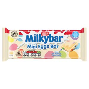 Nestle Milkybar Mini Egg Block 100g