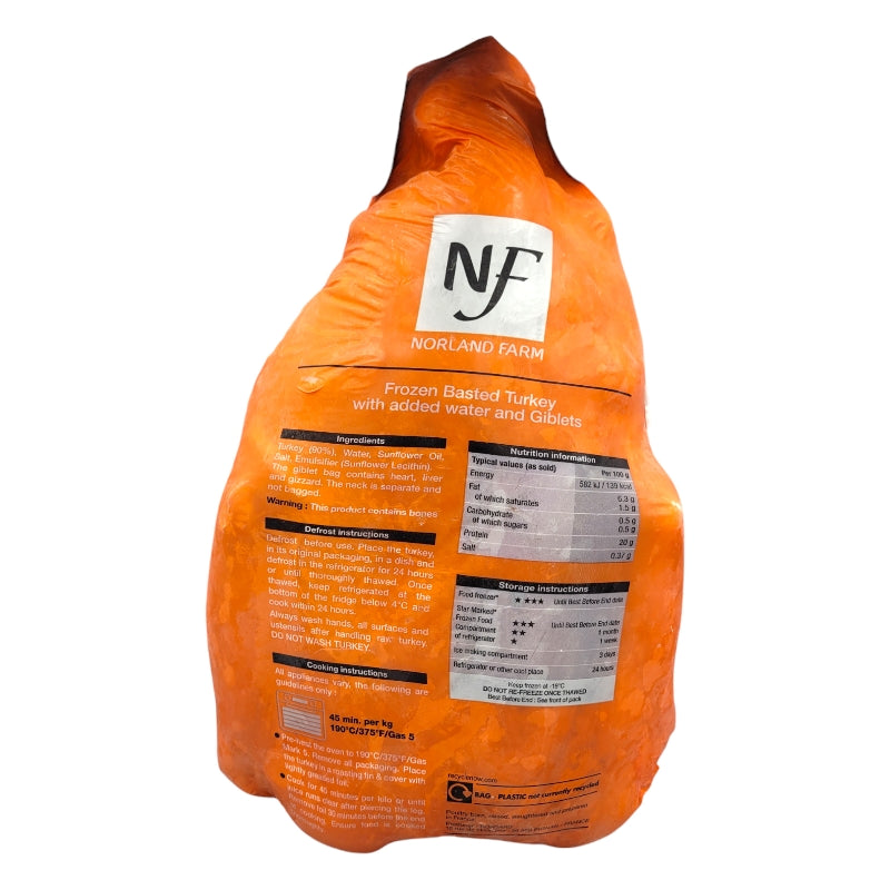 Norland Farm Turkey Small, 3--4.4kg reverse