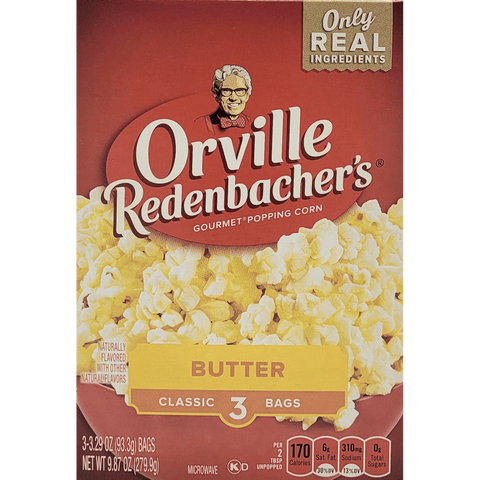 Orville Redenbacher's Popcorn Bowl Butter 3-pack, 280g