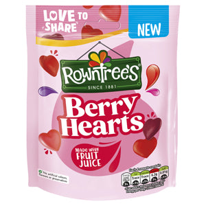 Rowntrees Berry Hearts, 115g