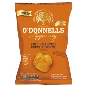 O'Donnells Fire Roast Buffalo Wings. 47.5g