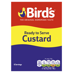 Birds Custard Original Ready to serve, 750g