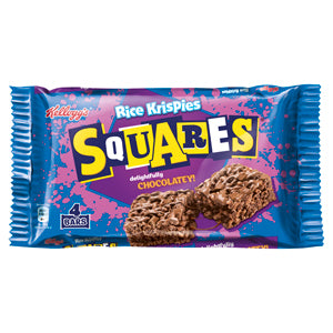 Rice Krispies Squares Totally Chocolatey, 4-pack