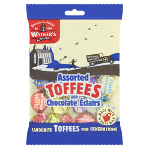 Walkers Assorted & Chocolate Eclairs, 150g