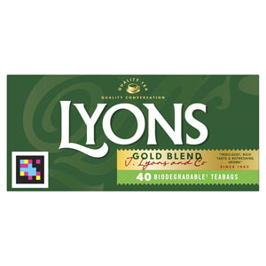 Lyons Gold Tea Bags 40, 116g