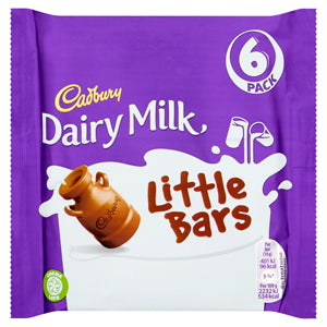 Cadbury Dairy Milk 6-pack, 108g