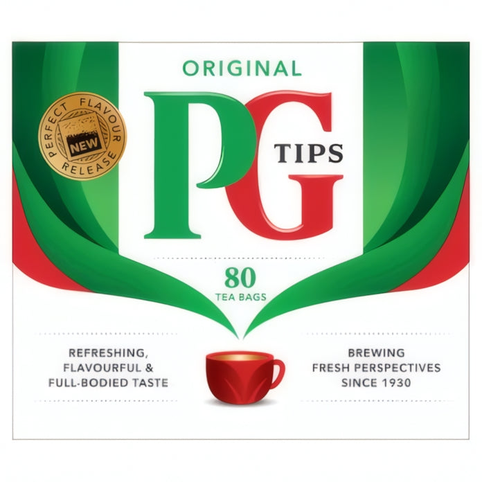 PG Tips, 80 bags, 232g
