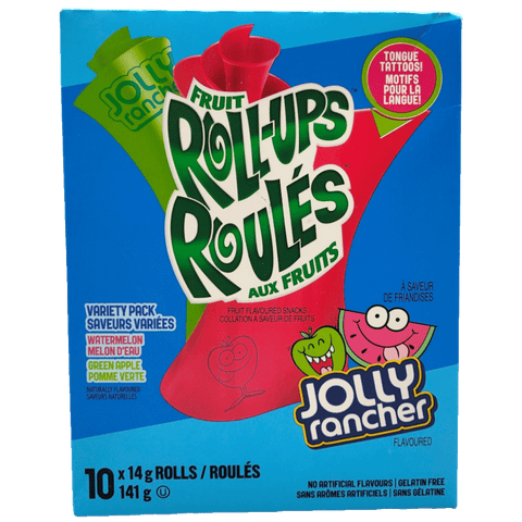 Betty Crocker Fruit Roll-Up Jolly Rancher, 10-pack