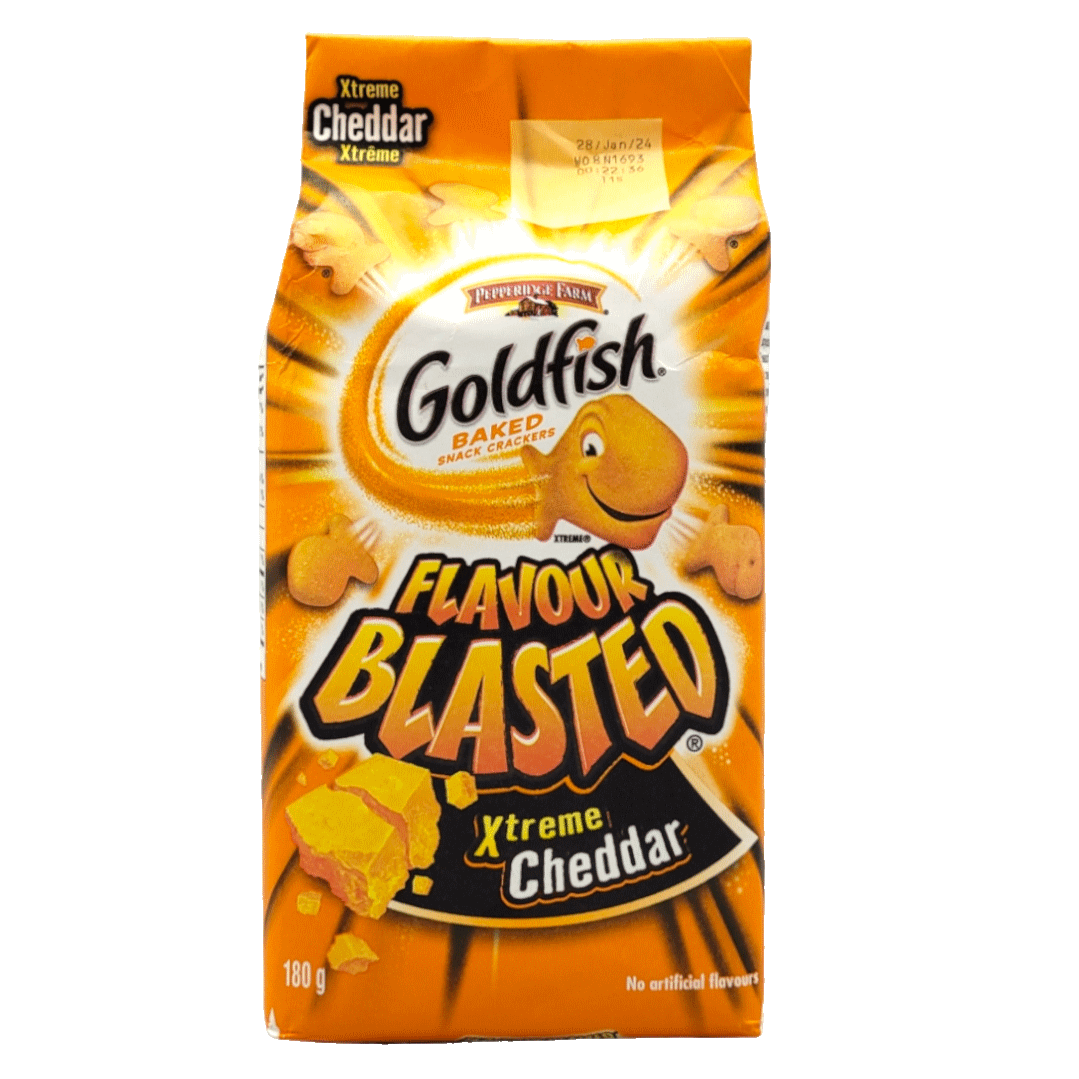 Goldfish Explosive Cheddar Crackers 180g
